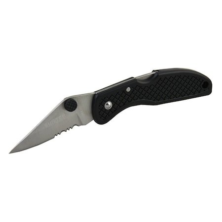 Surtek Folding Knife with Plastic Body, 1 Blade 120550